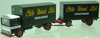 1/50 AEC 2-Axle Box Truck & 2-Axle Box Trailer "Eddie Stobart Ltd"