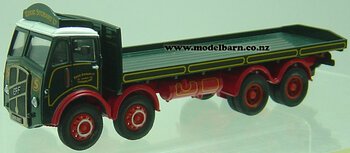 1/50 ERF 4-Axle Flatdeck Truck "Eddie Stobart Ltd"-erf-Model Barn