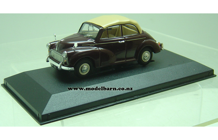 1/43 Morris Minor 1000 Convertible (1969, Marron B) Used