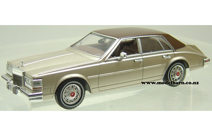 1/43 Cadillac Seville Mk II Elegante (1980, beige & brown) Used