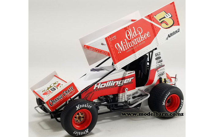 1/50 Sprint Car No 5w "Old Milwaukee" (Lucas Wolfe)