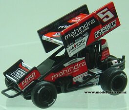 1/50 Sprint Car No 5 "Mahindra" (Chase Briscoe)-vehicles-Model Barn