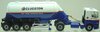 1/50 DAF CF85 Prime Mover & Semi Powder Tanker Trailer "Clugston"