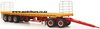 1/64 Mack Valueliner Flat Deck Road Train with 3 Trailers "Mansell"