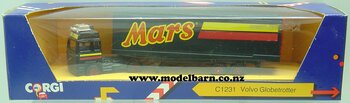 Volvo Globetrotter Prime Mover & Semi Box Trailer "Mars"-volvo-Model Barn