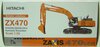 1/50 Hitachi Zaxis 470LCH-5 Excavator