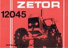 Zetor 12045 Tractor Sales Brochure