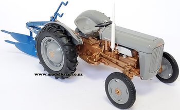 1/32 Ferguson FE-35 with Ransomes TS59 2-Furrow Plough-farm-equipment-Model Barn