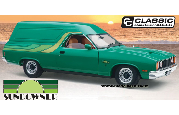 1/18 Ford XC Sundowner Panel Van (Modena Green)