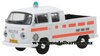 1/64 VW Kombi Double Cab Pick-Up (1977, white) "Politie"