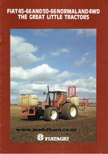 Fiat 45-66 & 50-66 Tractors Sales Brochure-fiat-and-hesston-Model Barn