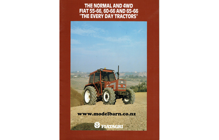 Fiat 55-66 60-66 65-66 Tractors Sales Brochure