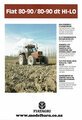 Fiat 80-90 & 80-90 DT Hi-Lo Tractors Sales Brochure