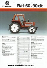 Fiat 60-90 DT Tractor Sales Brochure-fiat-and-hesston-Model Barn