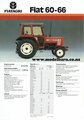 Fiat 60-66 Tractor Sales Brochure