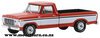 1/64 Ford F-250 Custom Pick-Up (1978, brown & white)