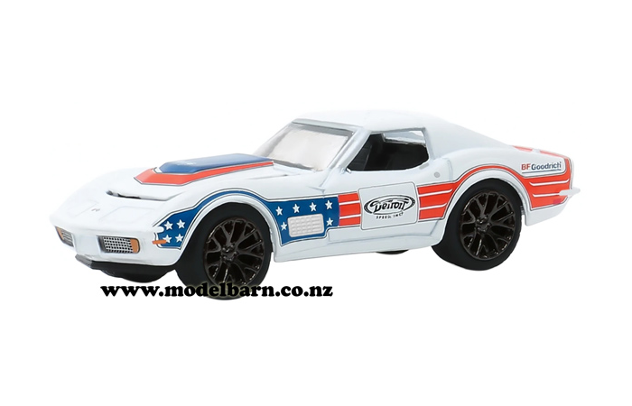 1/64 Chev Corvette (1972, white) "BFGoodrich"