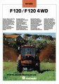 Fiat F120 & F120 4WD Tractor Sales Brochure