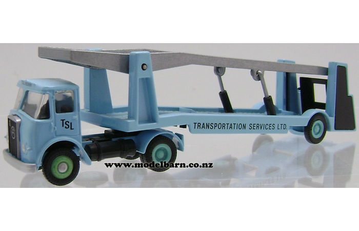 1/76 Atkinson Mark I Prime Mover & Semi Car Transporter Trailer "Transportation Services Ltd"