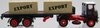 1/76 Atkinson Mark I Prime Mover & Semi Flatdeck Trailer & Load "WH Bowker Ltd"