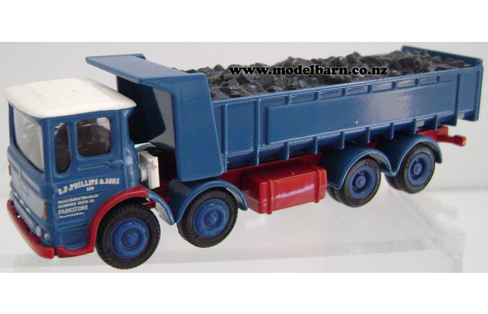 1/76 AEC Mammoth Major Ergomatic 4-Axle Gravel Truck (non tipping) "EF Phillips & Sons"