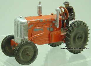 Tractor (orange with black wheels) Crescent-other-collectable-toys-Model Barn