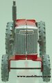 Large Tractor (red, silver & yellow, boxed) Charbens