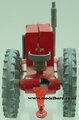 Large Tractor (red, silver & yellow, boxed) Charbens