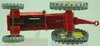 Large Tractor (red, silver & yellow, boxed) Charbens