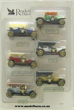 Vintage Car Miniatures Set of 6-ford-Model Barn