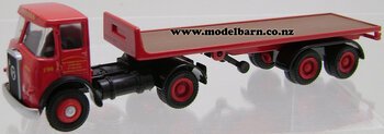 1/76 Atkinson Mark I Prime Mover & Semi Flatdeck Trailer "Suttons"-atkinson-Model Barn