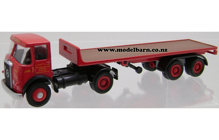 1/76 Atkinson Mark I Prime Mover & Semi Flatdeck Trailer "Suttons"