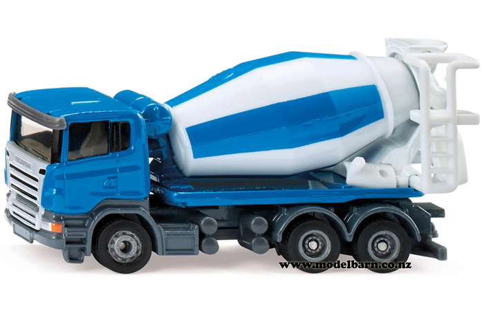 1/87 Scania Concrete Mixer (blue, white & grey)