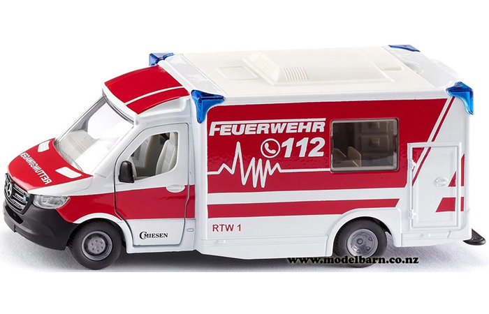 1/50 Mercedes Sprinter Miesen Type C Ambulance "Feuerwehr"