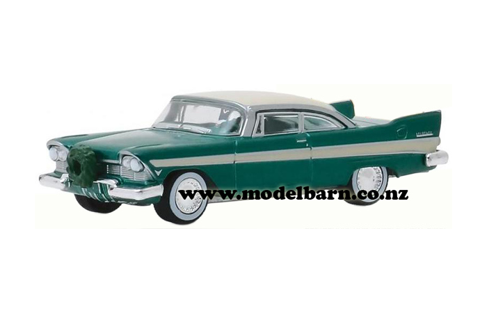 1/64 Plymouth Belvedere with Wreath (1957, green & white