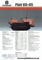 Fiat 60-65 Crawler Tractor Sales Brochure