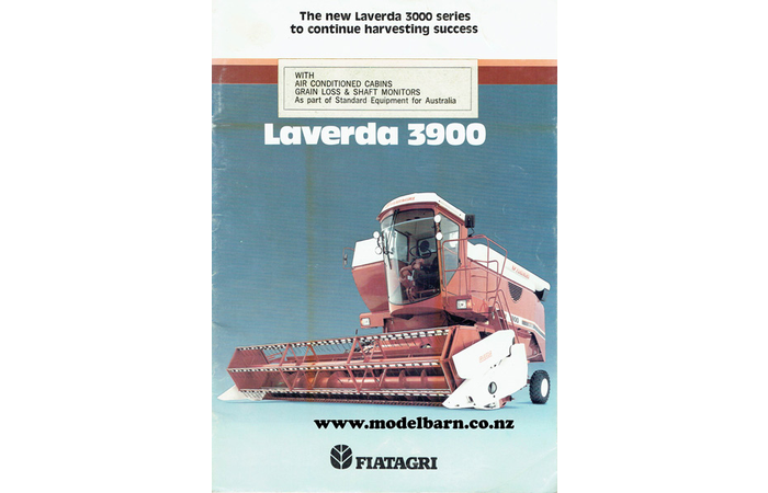 Laverda 3900 Combine Harvester Sales Brochure