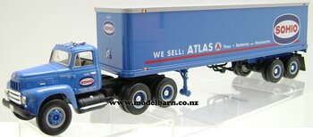 1/34 International RF-200 Prime Mover & Semi Box Trailer "Sohio Cincinnati"-international-Model Barn