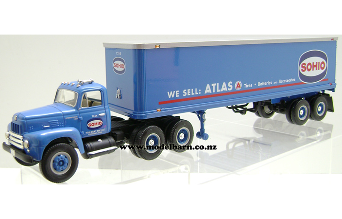 1/34 International RF-200 Prime Mover & Semi Box Trailer "Sohio Cincinnati"