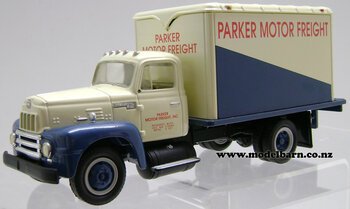 1/34 International R-190 Box Truck (1957) "Parker Motor Freight"-international-Model Barn