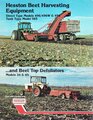 Hesston Beet Harvesting & Beet Top Defoliators Sales Brochure