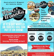 Wheels at Wanaka April 18, 19, 20 Easter 2025-upcoming-events-Model Barn