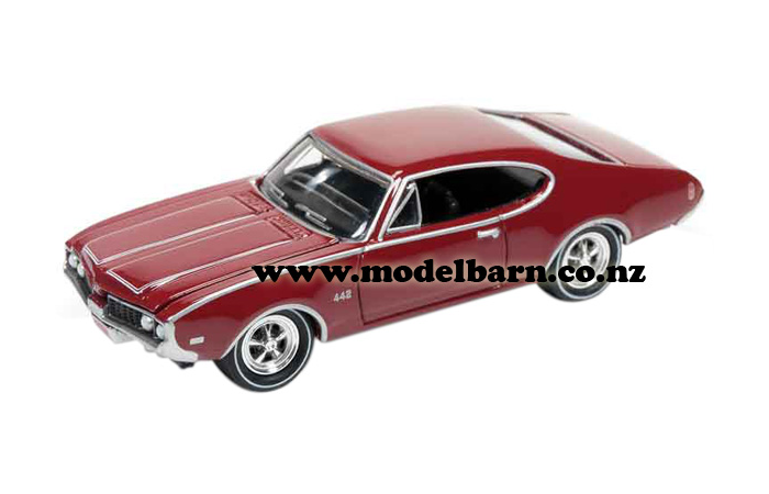 1/64 Oldsmobile Cutlass 442 (1969, red) - Vehicles-Oldsmobile