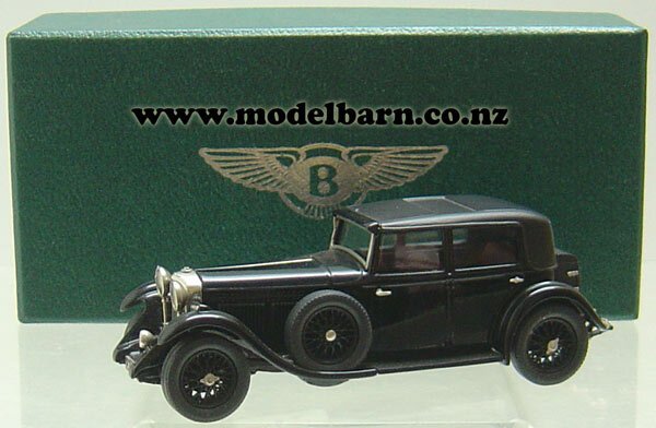 1/43 Bentley 8 Litre Sedan (1930, black) - Vehicles-Rolls Royce & Bentley :  Model Barn - Brooklin Models Obsolete