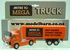 Mitre 10 Mega Truck with Semi Trailer (orange, 205mm)