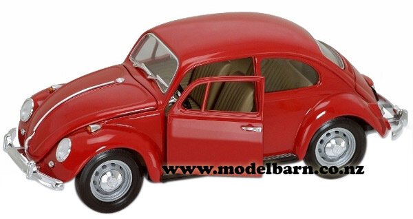 1/18 VW Beetle (1967, red) - Vehicles-Volkswagen : Model Barn