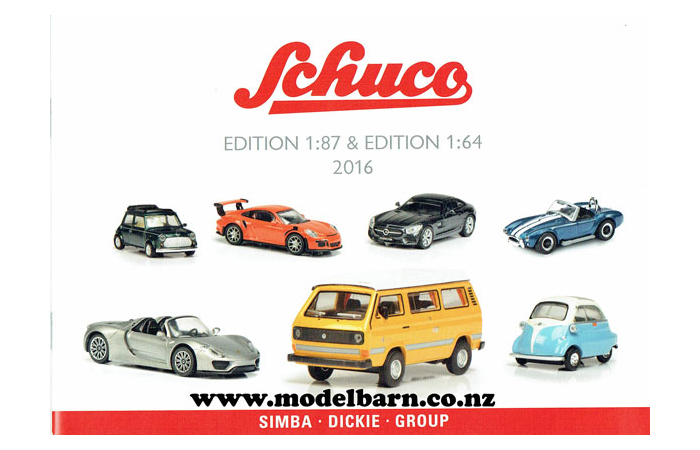 Schuco 2016 1/87 & 1/64 Catalogue