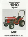 Massey Ferguson 1010 Hydro Spec Sheet Brochure 1986