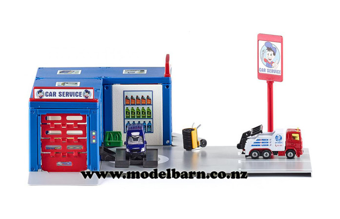 Car Workshop Garage Play Set "Siku World"