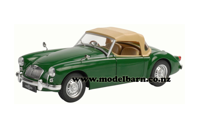 1/18 MG MGA Mk I Soft Top (1959, green) - Vehicles-MG : Model Barn -  Tripple 9 Collection